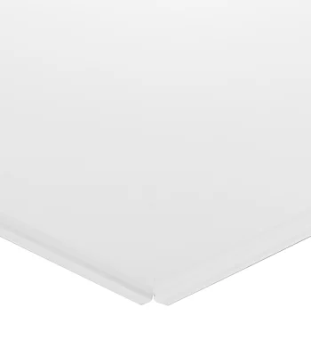 Кассета алюминиевая Албес Tegular Стандарт 600х600 мм белая матовая